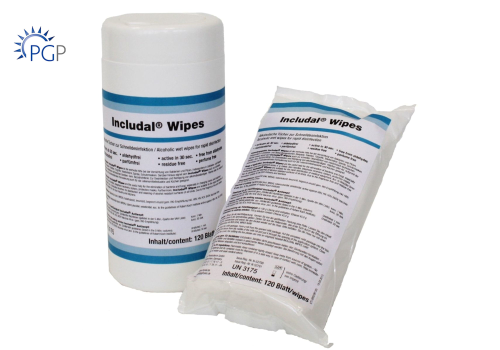 INCLUDAL® WIPES Refill Tücher inkl. Dose