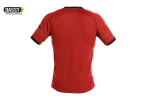 DASSY NEXUS T-Shirt D-Flex rot und schwarz Rückseite