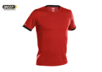 DASSY NEXUS T-Shirt D-Flex rot und schwarz Vorderseite