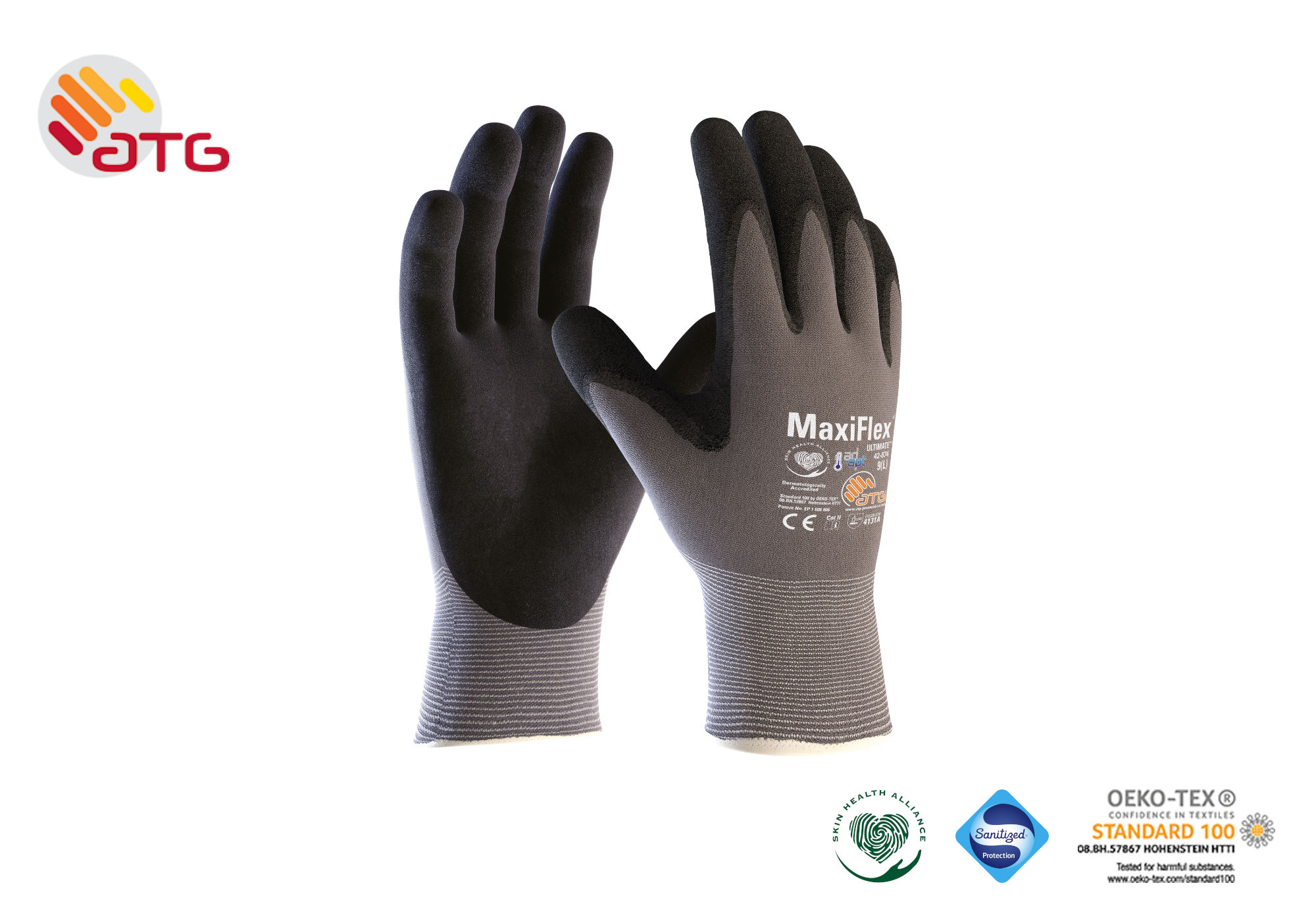 1 bis 288 Paar ATG MaxiFlex® Elite™ 34-274 Arbeitshandschuhe Handschuhe 
