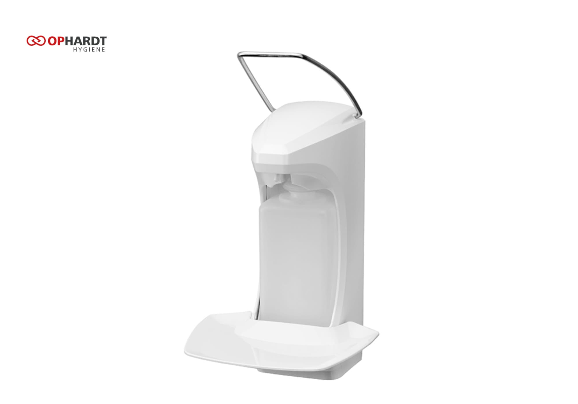 RX5T Sensor-Desinfektionsspender, Touchless, Kunststoff, Kunststoffpumpe,  weiß, 500 ml