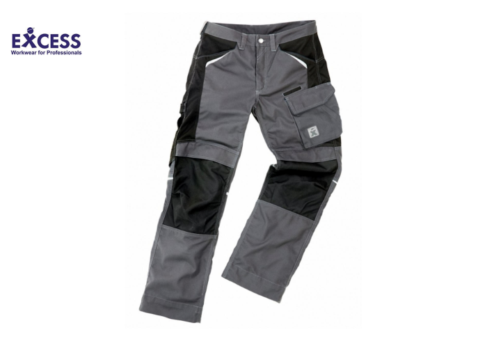 EXCESS Bundhose SLASH Pro grau Vorderseite