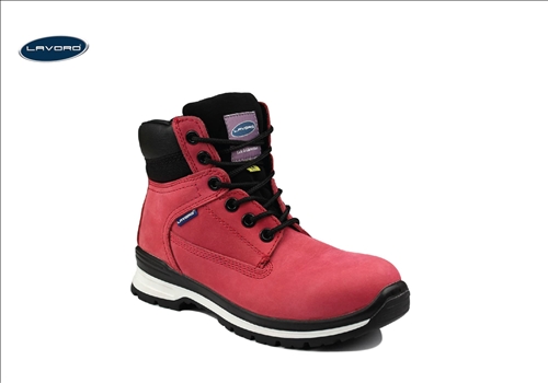 Lavoro S3 Sicherheitsschuhe MICHELE CherryPink #1084.24