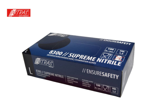 Einmal-Handschuh Nitril SUPREME #8300 - Fb.: blau