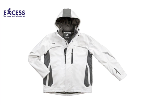 Winter-Softshelljacke EXCESS inkl. abnhembare Kapuze