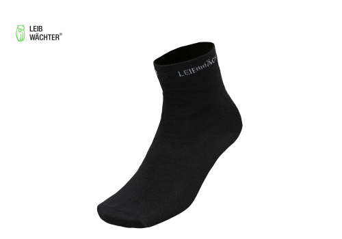 Leibwächter Premium Socke Sport, mittel, schwarz #LWSM