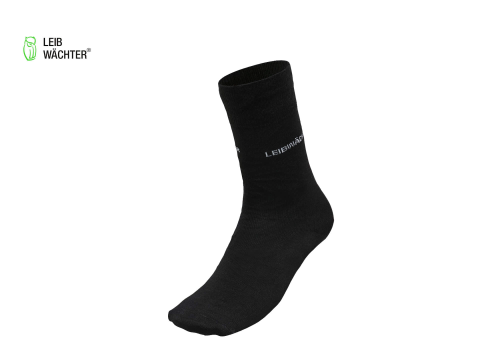 Leibwächter Premium Socke Sport, lang, schwarz #LWSH
