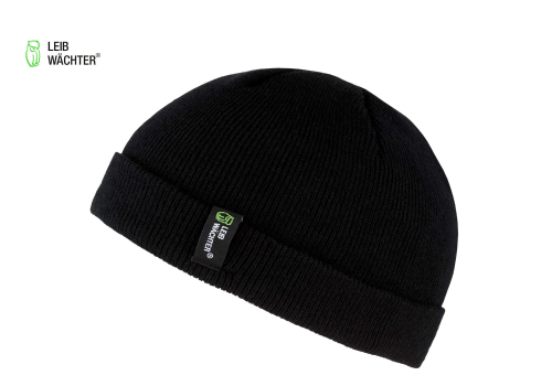 Leibwächter Fischer-Mütze Strick LWFMZ05 schwarz