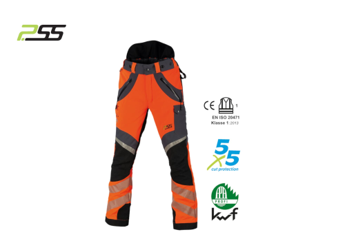 PSS Schnittschutzhose X-treme AIR EN ISO 20471 #910