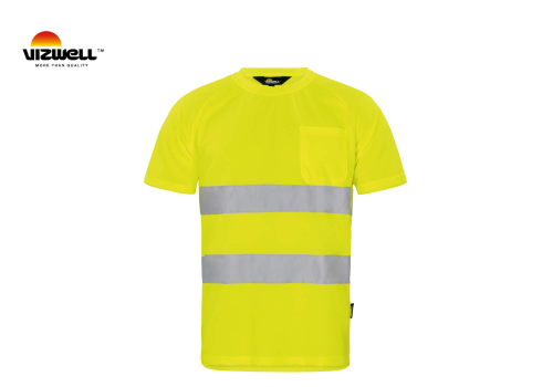 Warnschutz Piqué T-Shirt Vizwell #VWT1B.