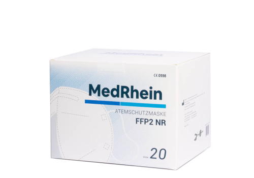 Atemschutzmaske FFP2 MedRhein CE0598 #MZ24 - 20er Pack