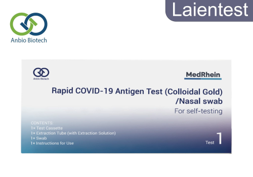 Anbio COVID-19 Antigen Laientest Nasal - 1er Packung