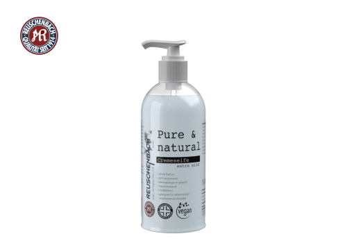 Reuschenbach Hautmilde Cremeseife Pure & natural - 500ml