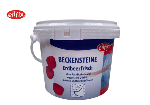 EILFIX - WC-Beckensteine Erdbeere 1 kg/Dose