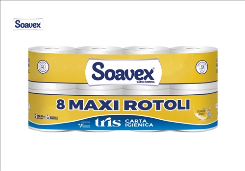Topa SOAVEX Maxi Rotoli 3-lag. #ID8G650F8