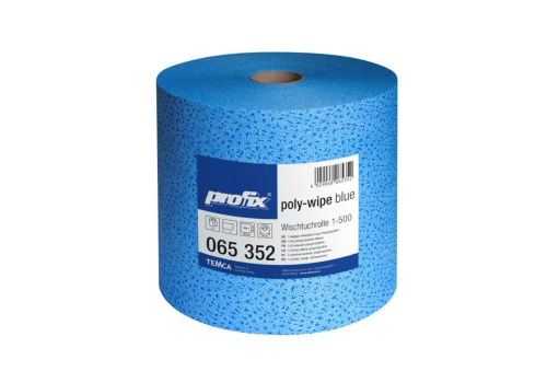 Putzp.-Rolle PROFIX PolyWipe Plus - blau