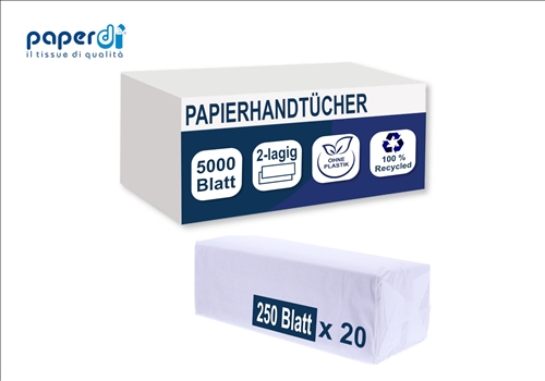 Falthandtücher HAVANNA 2-lag. 5000 Blatt #AV21825/5000