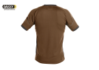 DASSY NEXUS T-Shirt D-Flex lehmbraun und anthrazitgrau Rückseite