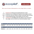 Groessentabelle fuer Reuschenbach Zunfthosen