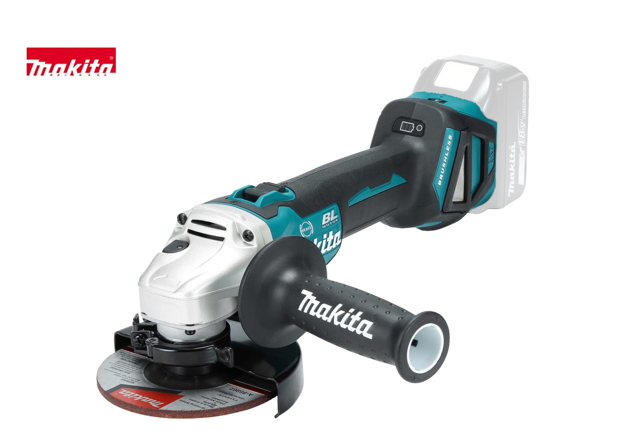 MAKITA Akku-Winkelschleifer 18V #DGA513Z 