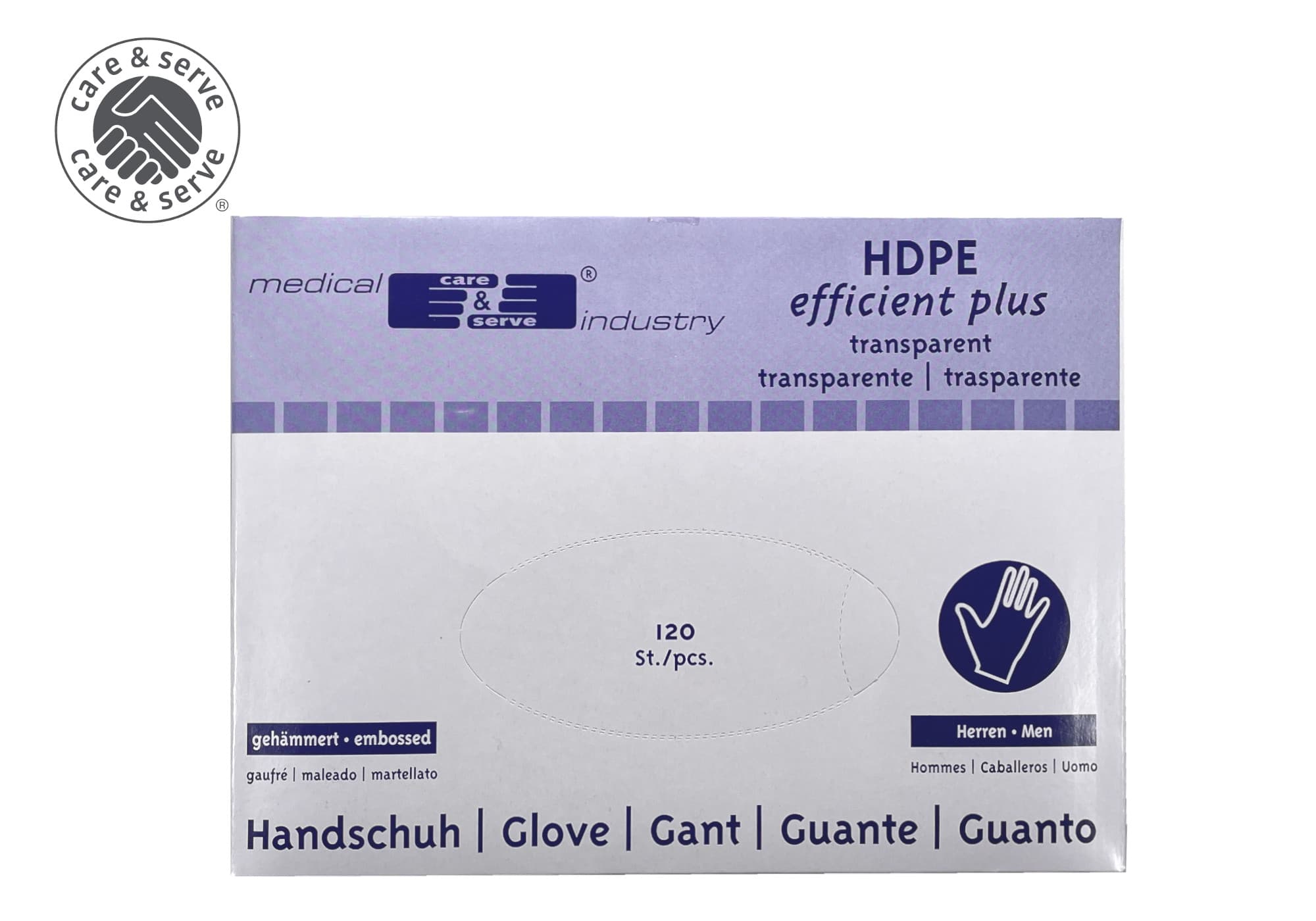 Einweg-Handschuh HDPE efficient plus #40114054 	