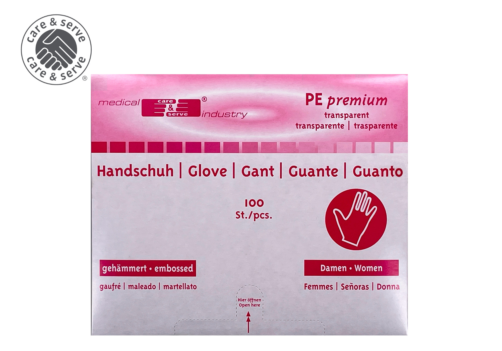 Einweg-Handschuh PE Premium #40104353/4