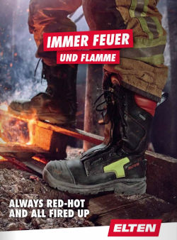 Elten Feuerwehrstiefel Katalog feuer und Flamme