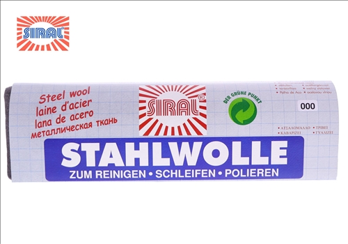 Stahlwolle, Feinheit 000, 200 gr.