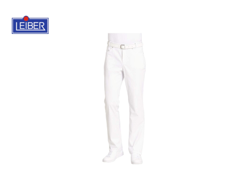Herrenhose Stretch 5-Pocket weiß #12/6820