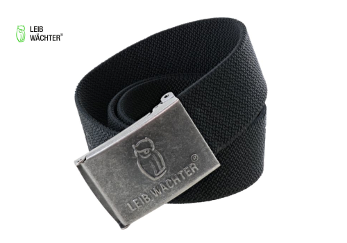 LEIBWÄCHTER Stretchbandgürtel 40mm Metallschnalle #FLEXG70