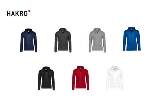 HAKRO Kapuzen-Sweatjacke Premium #605