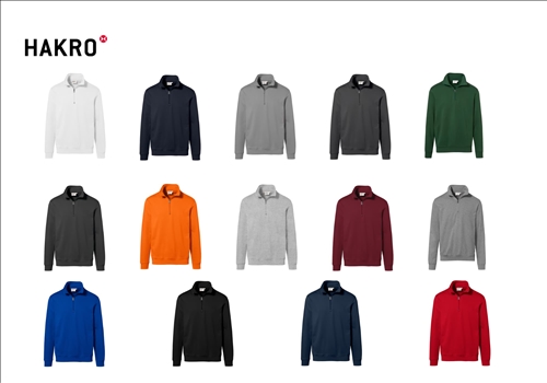 HAKRO Zip-Sweatshirt Premium #451
