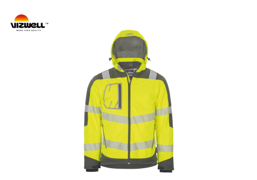 Warnschutz Softshell-Jacke Winter Vizwell #VW268