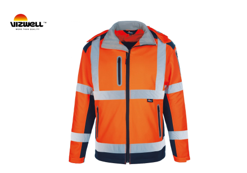 Warnschutz Winter-Softshelljacke VIZWELL #VW177P