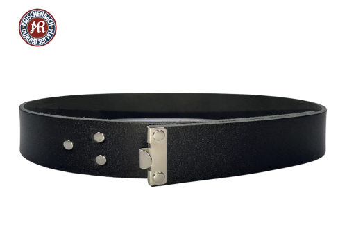 Reuschenbach Lederkoppel 45mm breit - Fb.: schwarz
