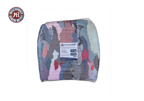 Trikot Putzlappen mix bunt - 10 kg PE-Ballen 