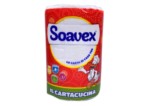 Küchenrolle SOAVEX 3lg. 110-Bl. - Rol.  AD8G320F1