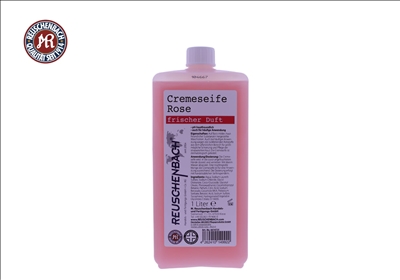 Reuschenbach® Cremeseife Rose 1000ml Euroflasche