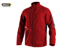 DASSY ATOM Arbeitsjacke Stretch D-FX  rot-schwarz Vorderseite