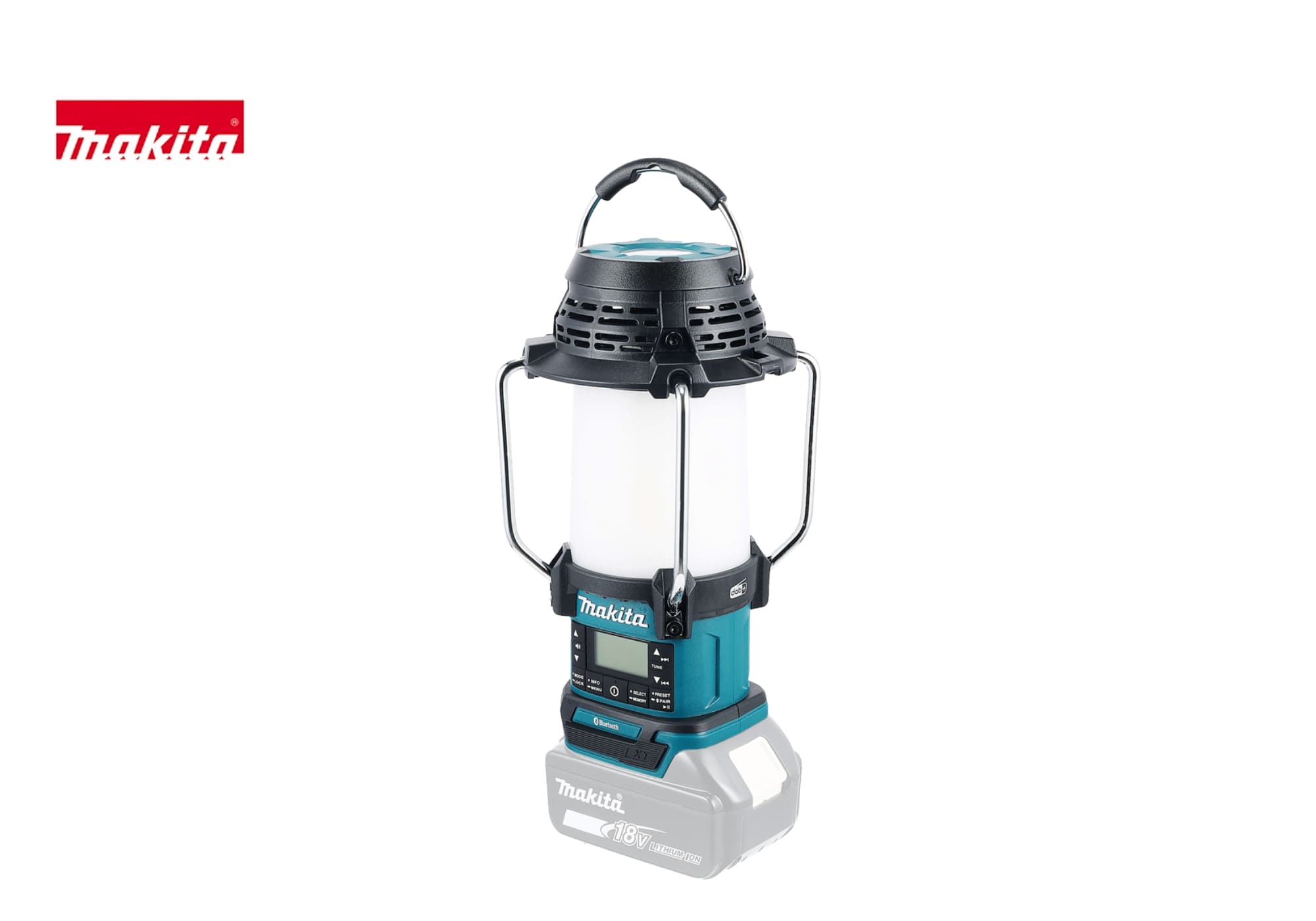 DMR056 MAKITA Akku-Radio FM, AM, DAB+ mit Laterne