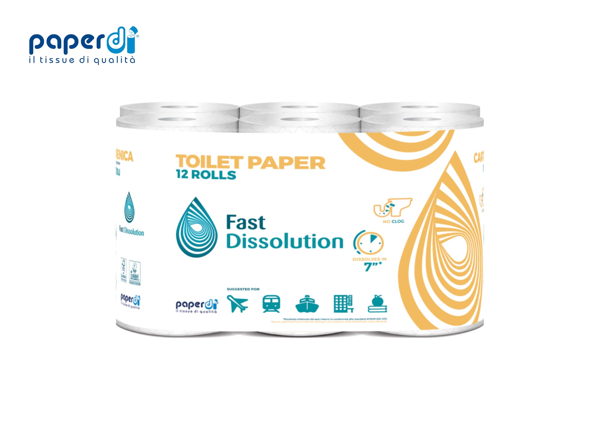 Topa Fast Dissolution 2-lg. VE=12 Rollen #ID8S165F12